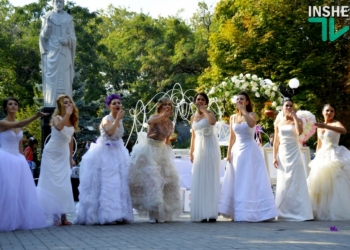 В Николаеве прошел очередной «Парад невест»