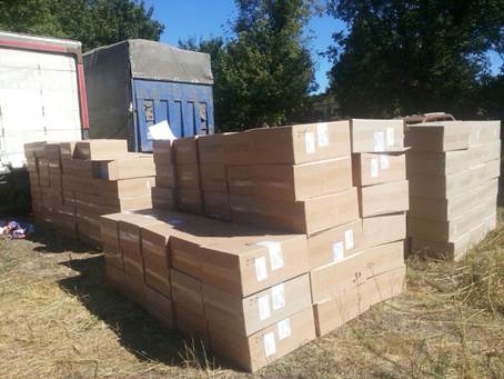 На Донбассе задержали партию контрабандных сигарет почти на 2 млн
