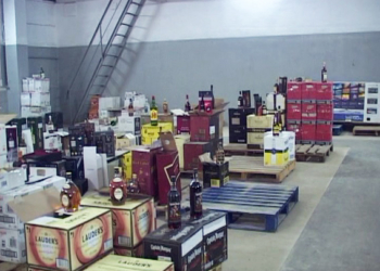 В Одессе обнаружили склад с элитным контрабандным алкоголем на 1 млн.грн.