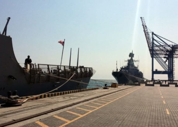 В Одессу прибыл эсминец США Donald Cook