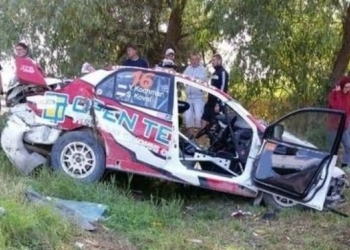 Украинские гонщики попали в реанимацию после страшного ДТП на ралли