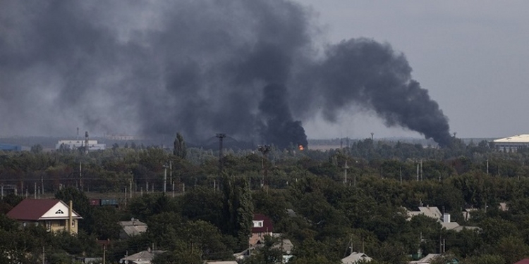 Донецк потряс мощный взрыв