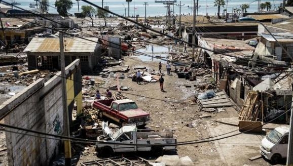 В Чили очередное мощное землетрясение