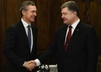 Порошенко сегодня встретится с генсеком НАТО