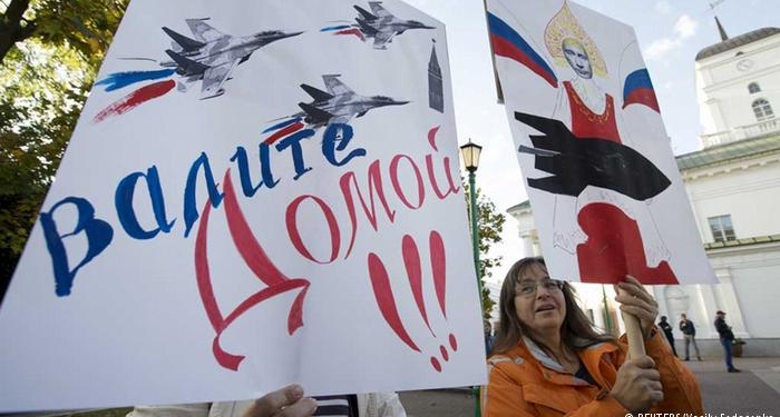 В Минске прошла акция протеста против российской военной базы