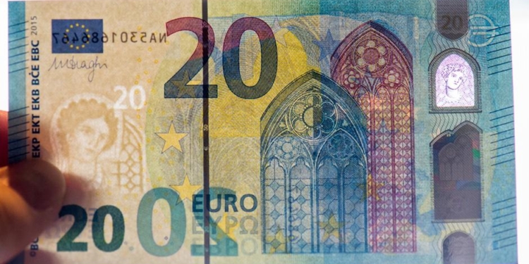 20 евро будут выглядеть иначе