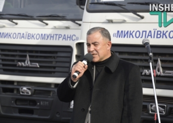 Николаевцам представили новую коммунальную технику, закупленную в этом году за счёт городского бюджета