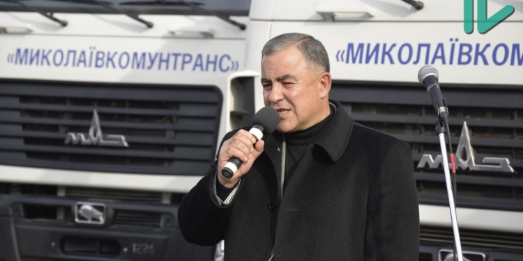 Николаевцам представили новую коммунальную технику, закупленную в этом году за счёт городского бюджета