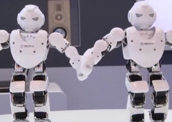 На выставке электроники в Китае представили роботов