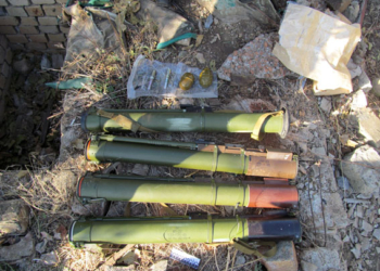 Под Славянском нашли очередной схрон с боезапасом