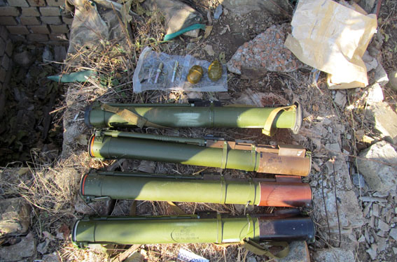 Под Славянском нашли очередной схрон с боезапасом