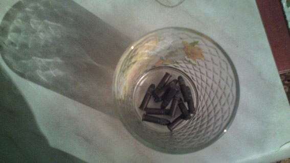 У 24-летнего семейного дебошира в Доманевском районе милиционеры обнаружили патроны