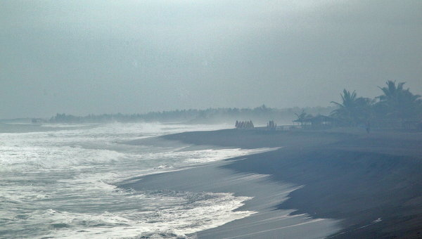 Ураган у берегов Мексики: Скорость ветра – до 400 километров в час