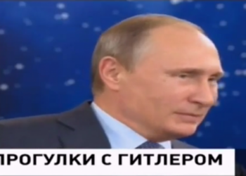 Казус на российском ТВ: Путина перепутали с Гитлером
