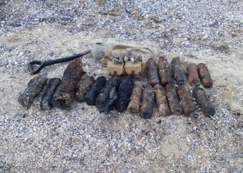 Ржавые, но опасные: николаевские спасатели обезвредили 26 взрывоопасных предметов времен Великой Отечественной войны