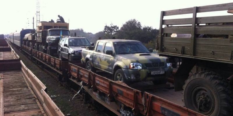 Батальон “Айдар” вернулся в зону АТО после боевого слаживания на полигоне в Николаевской области