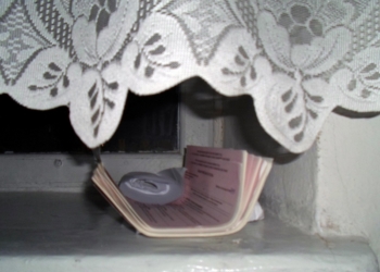 В Первомайском районе представители партий обнаружили в коридоре помещения УИК 40 избирательных бюллетеней с отметками за Л.Дромашко