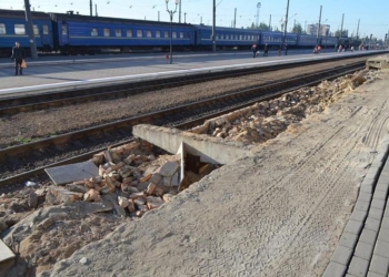 Началась реконструкция железнодорожного вокзала «Николаев»