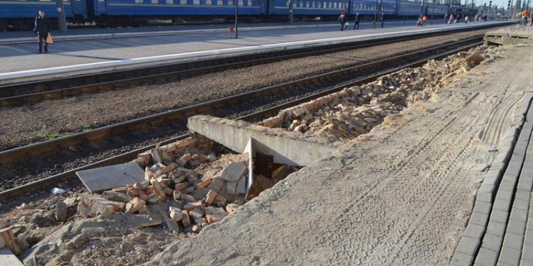 Началась реконструкция железнодорожного вокзала «Николаев»