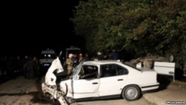 В аварии в Крыму погибли 5 человек