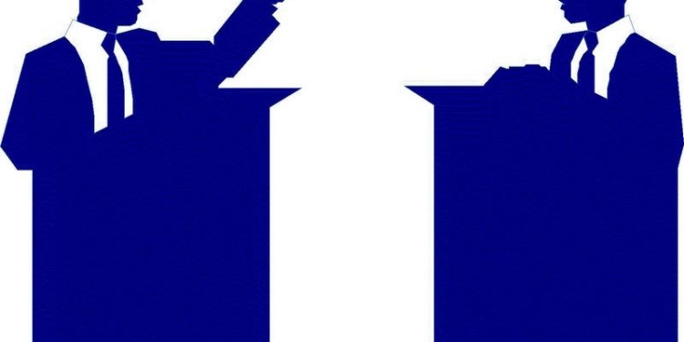 Дебатам быть: Сенкевич и Дятлов сразятся в словесной дуэли на «Первом Национальном»