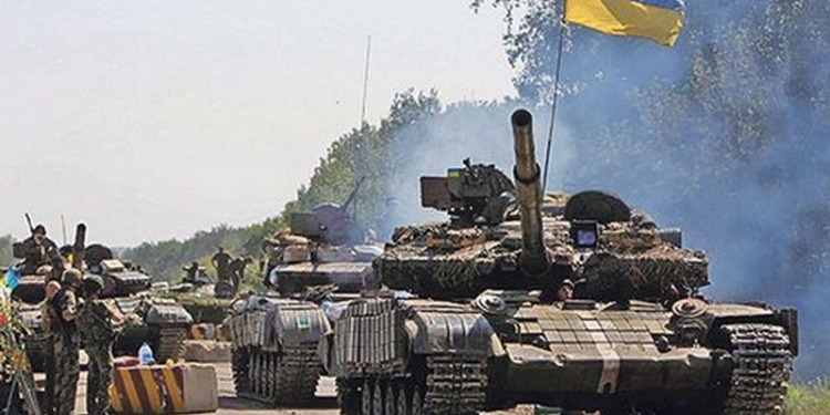 Отвод украинских танков в Донецкой области начнётся 19 октября