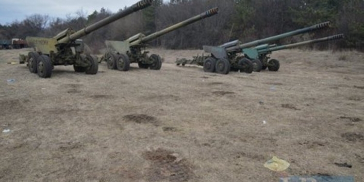 ВСУ  продолжат отвод артиллерии, несмотря на нарушение перемирия боевиками