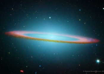 Астрономы запечатлели галактику Сомбреро