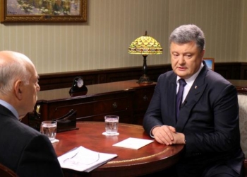 Президент Порошенко в интервью DW: Киев никогда не смирится с аннексией Крыма