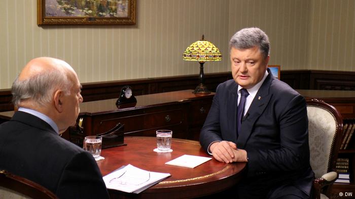 Президент Порошенко в интервью DW: Киев никогда не смирится с аннексией Крыма 1
