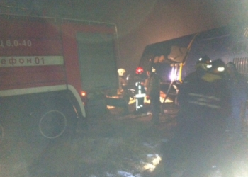 В России перевернулся автобус Москва – Донецк: 4 погибших