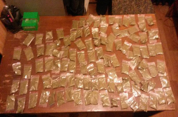 Николаевские полицейские изъяли наркотики, стоимость которых на «черном рынке» составляет 21 тыс.грн.