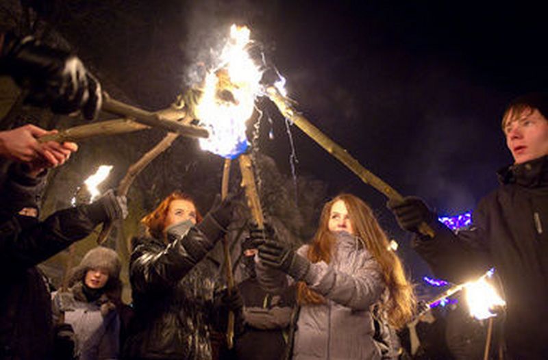 В Киеве пройдет факельное шествие по случаю второй годовщины разгона Майдана 1