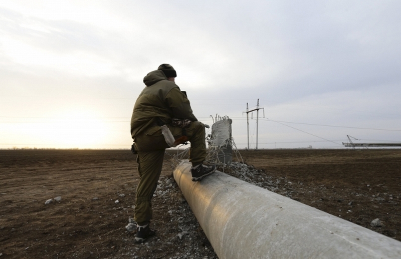 Одна ЛЭП на границе с Крымом будет отремонтирована уже сегодня 1