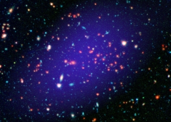 Ученые обнаружили один из самых больших галактических кластеров во Вселенной