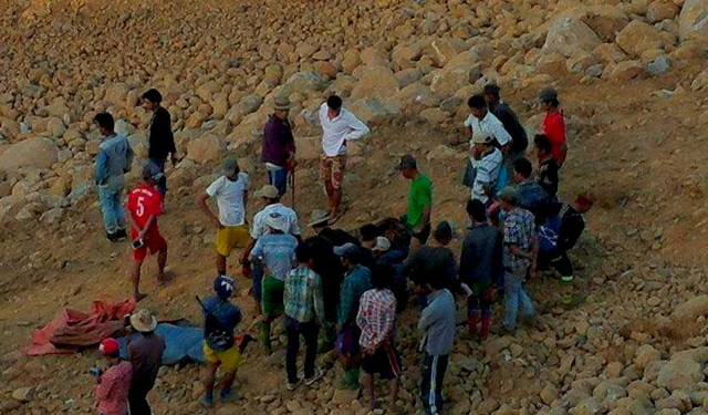 В Мьянме оползнем накрыло деревню шахтеров: 90 погибших, около 100 пропавших без вести