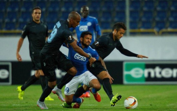 “Днепр” проиграл “Лацио” в Лиге Европы