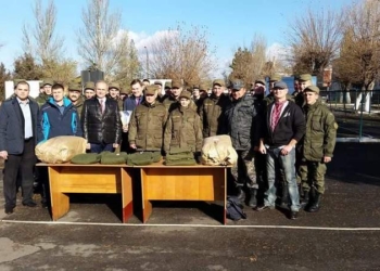 Польские друзья уже в пятый раз привезли для николаевских военных гуманитарную помощь