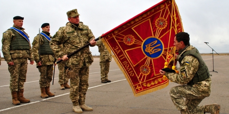 День морпехов в секторе «М»: 501-й батальон получил боевое знамя