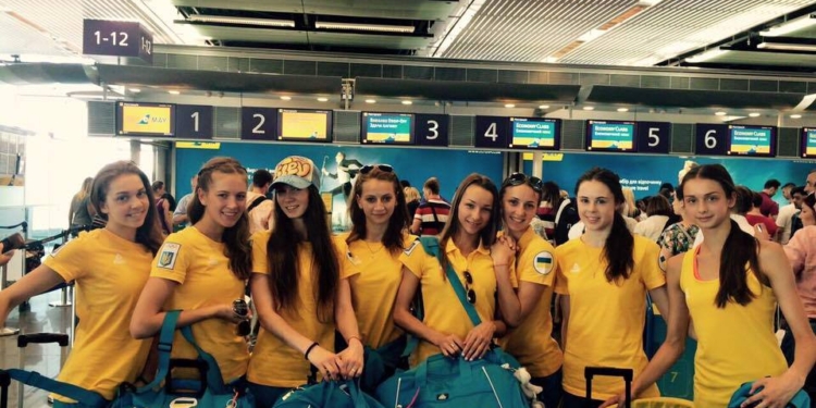 Украинские гимнастки в Бразилии взяли все “золото”