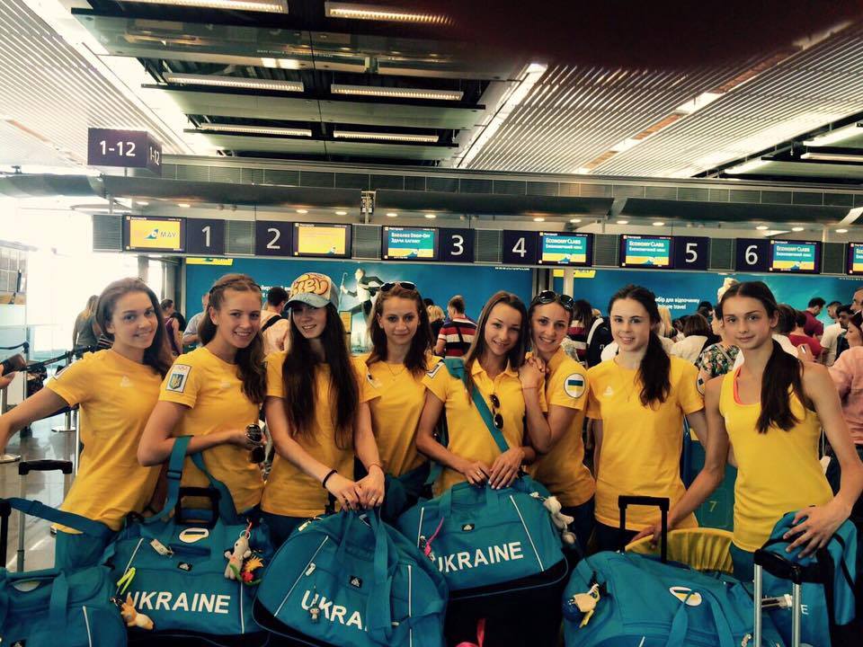 Украинские гимнастки в Бразилии взяли все "золото" 1