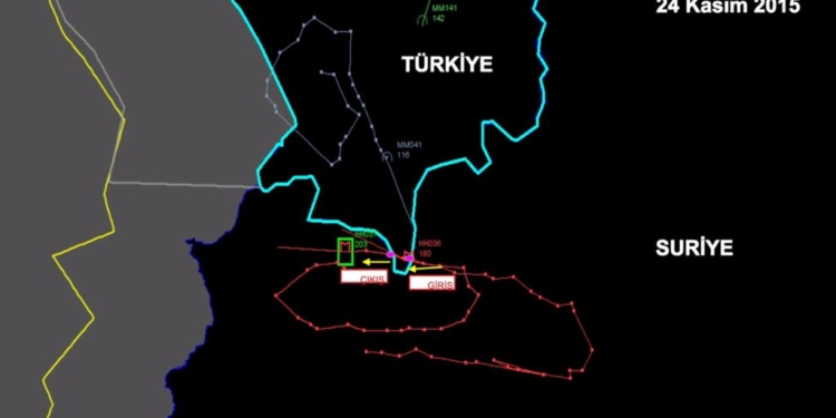 Российских пилотов предупреждали о том, что они вторглись в воздушное пространство Турции