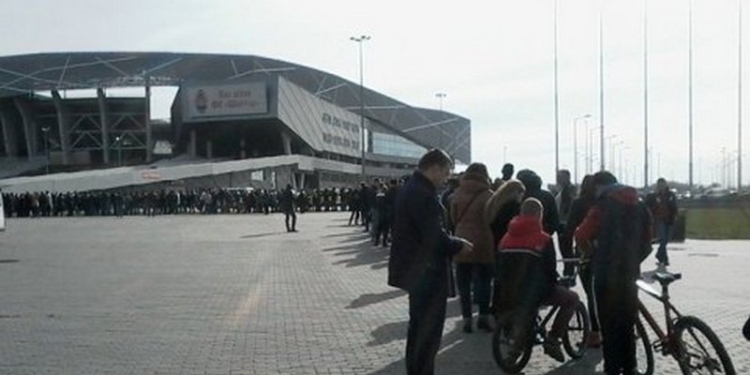 Министерство спорта расследует продажу билетов на футбольный матч Украина – Словения