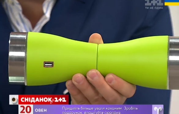 Киевские школьники придумали “умную гантель”.  Она уже заинтересовала иностранных инвесторов