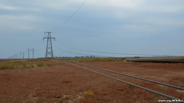 От крушения электроопор на границе с Крымом пострадала Южно-Украинская АЭС 1