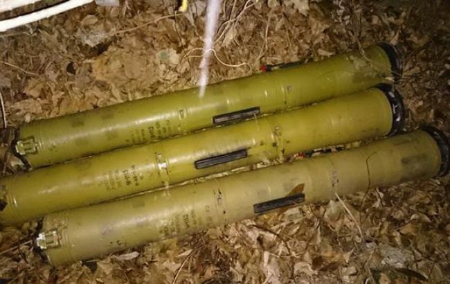 СБУ обнаружила несколько тайников с гранатометами на Донбассе 1