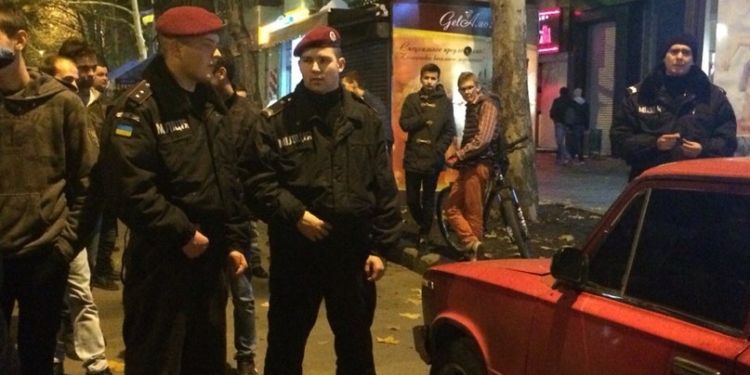 Полиция ничего не может сказать по поводу вчерашнего инцидента на Советской и сотрудника полиции, который в нем участвовал