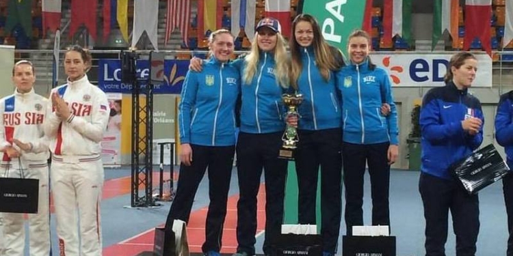 И все-таки они лучшие: женская сборная Украины по фехтованию вернется из Орлеана с «золотом»