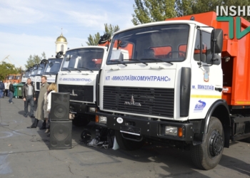 Николаев купил ещё один мусоровоз за 1,5 миллиона гривен