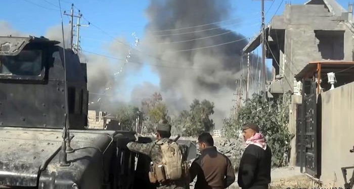 Иракские войска установили контроль над административными зданиями в Рамади